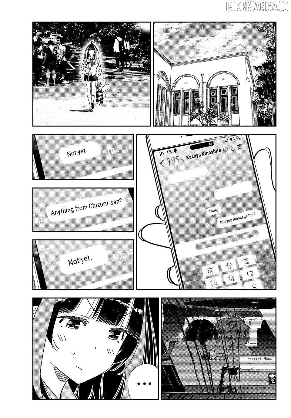 Rent a Girlfriend Chapter 390 image 02
